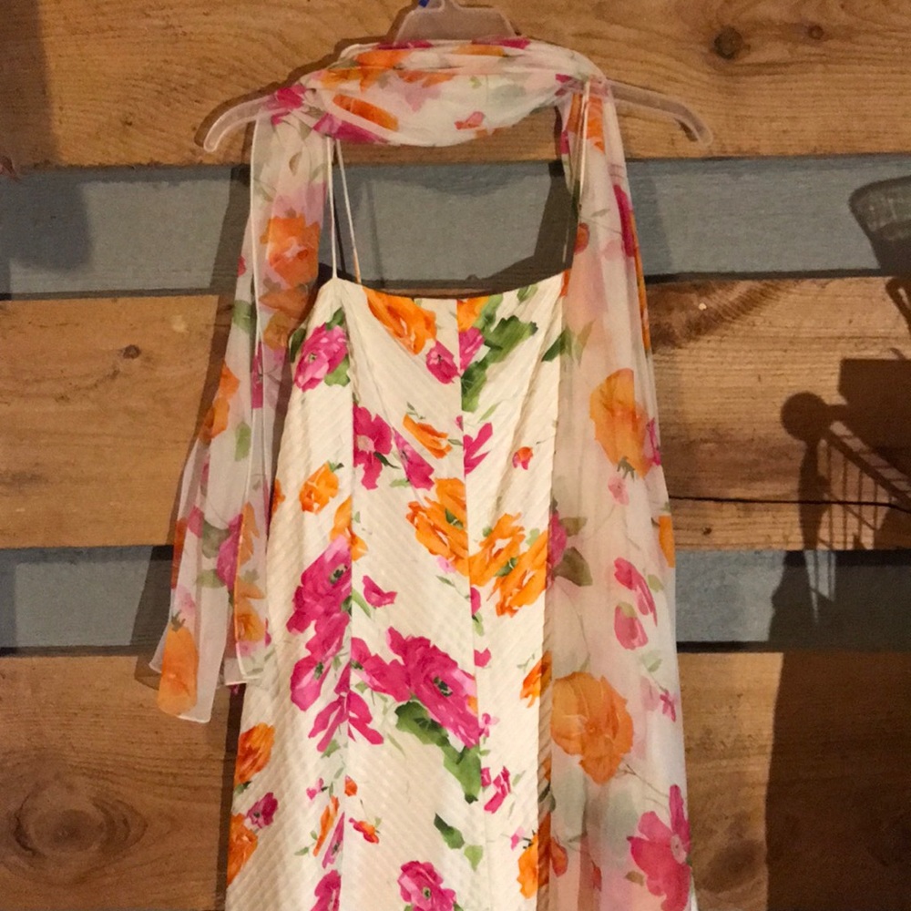 Floral print dress